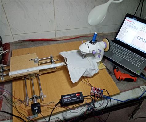 Arduino embroidery machine